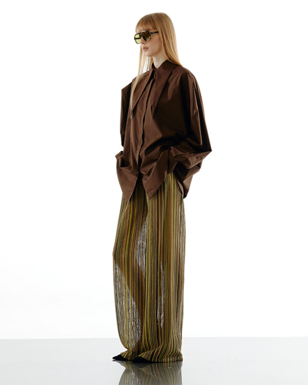 The SRT X16 (TST287) Structured Oversized Shirt - Image 8