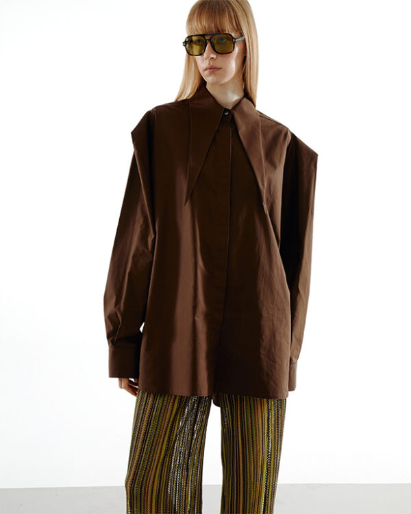 The SRT X16 (TST287) Structured Oversized Shirt - Image 7