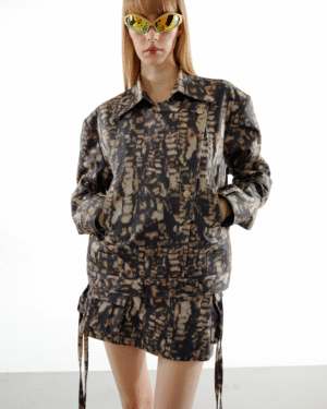 The SRT X16 (TJK290) Printed Oversized Jacket