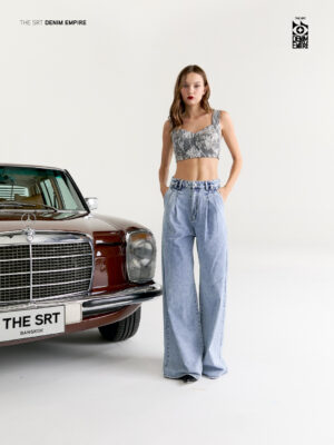 The SRT (TPN333) C1 Wide Leg Snow Jeans